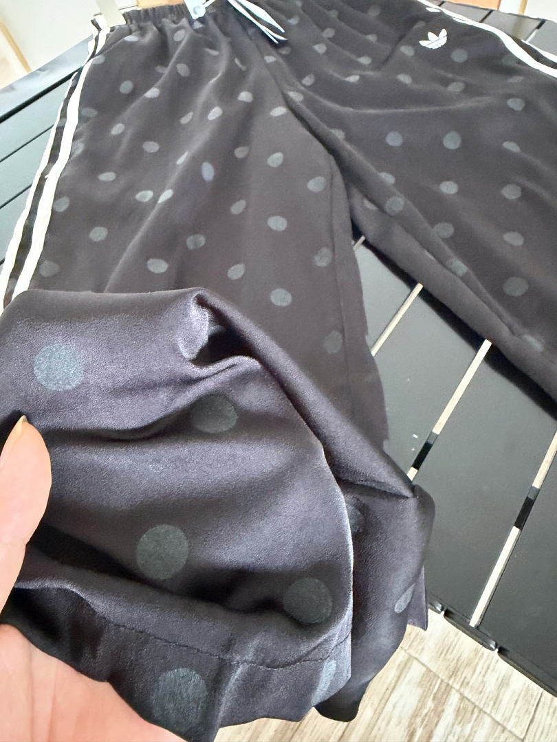 Adidas Firebird Polka Dot Satin Wide-Leg · A3332 — תמונה 6