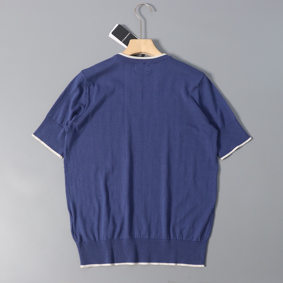 Emporio Armani Jumper with all-over micro eagle · A3343 — תמונה 10
