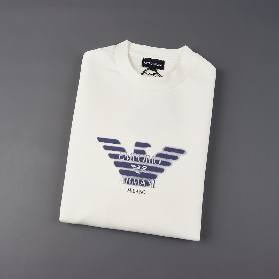 Emporio Armani Double jersey sweatshirt with logo · A3457 — תמונה 2