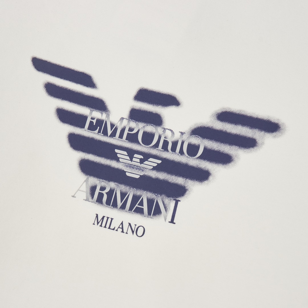 Emporio Armani Double jersey sweatshirt with logo · A3457 — תמונה 8