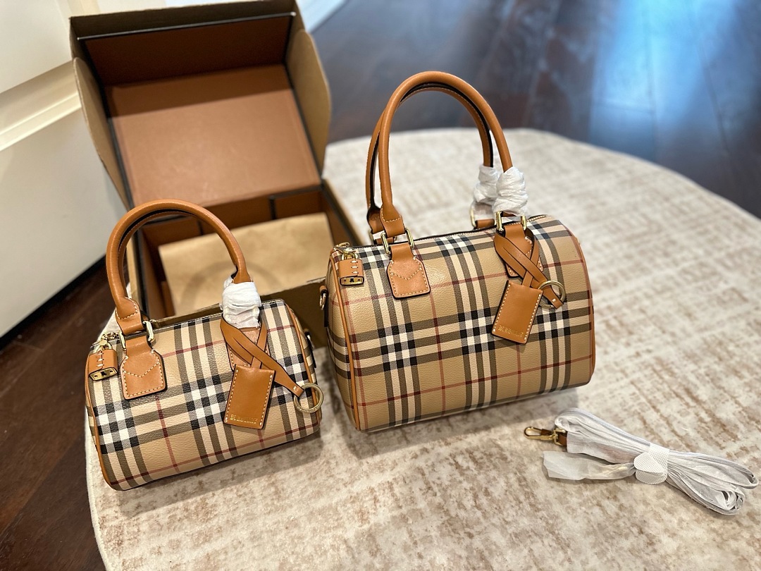 Burberry Check Bowling Bag · ZT13992 — תמונה 22