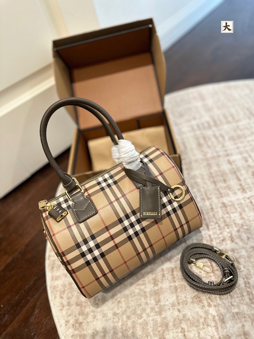 Burberry Check Bowling Bag · ZT13992 — תמונה 5