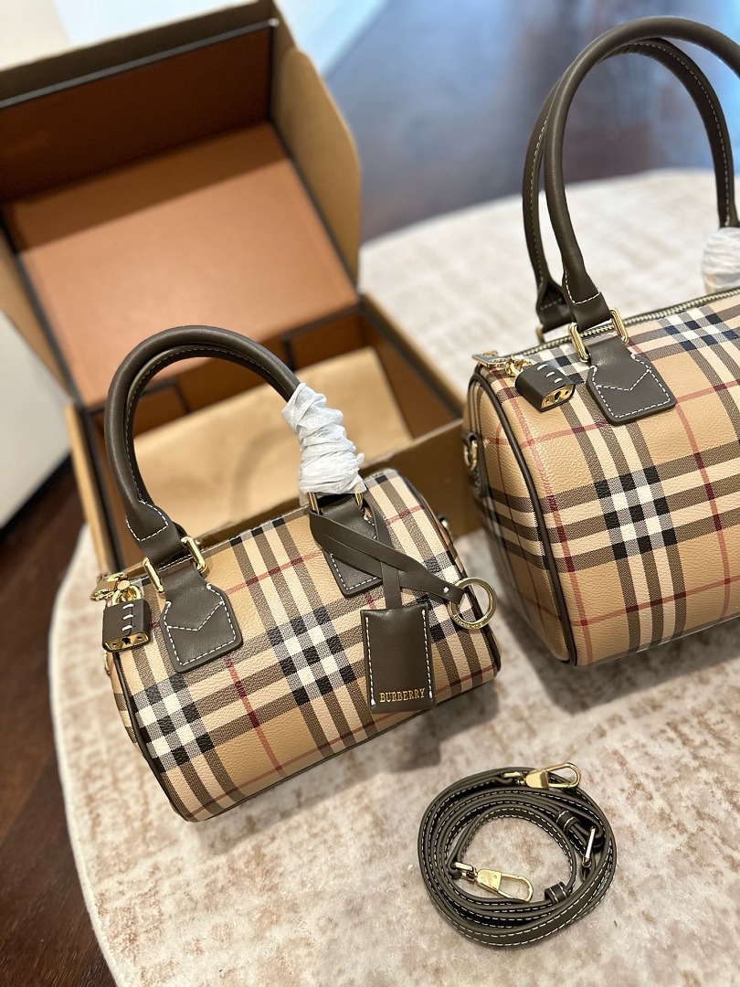 Burberry Check Bowling Bag · ZT13992 — תמונה 12