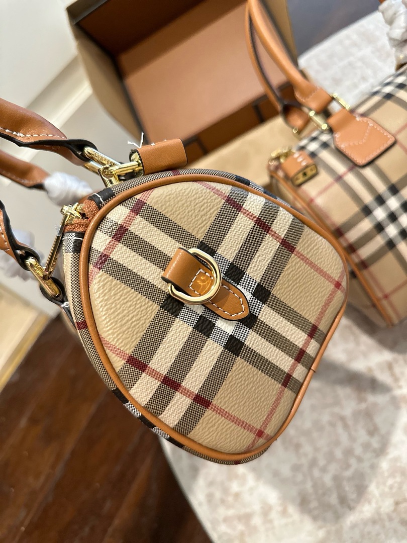 Burberry Check Bowling Bag · ZT13992 — תמונה 19