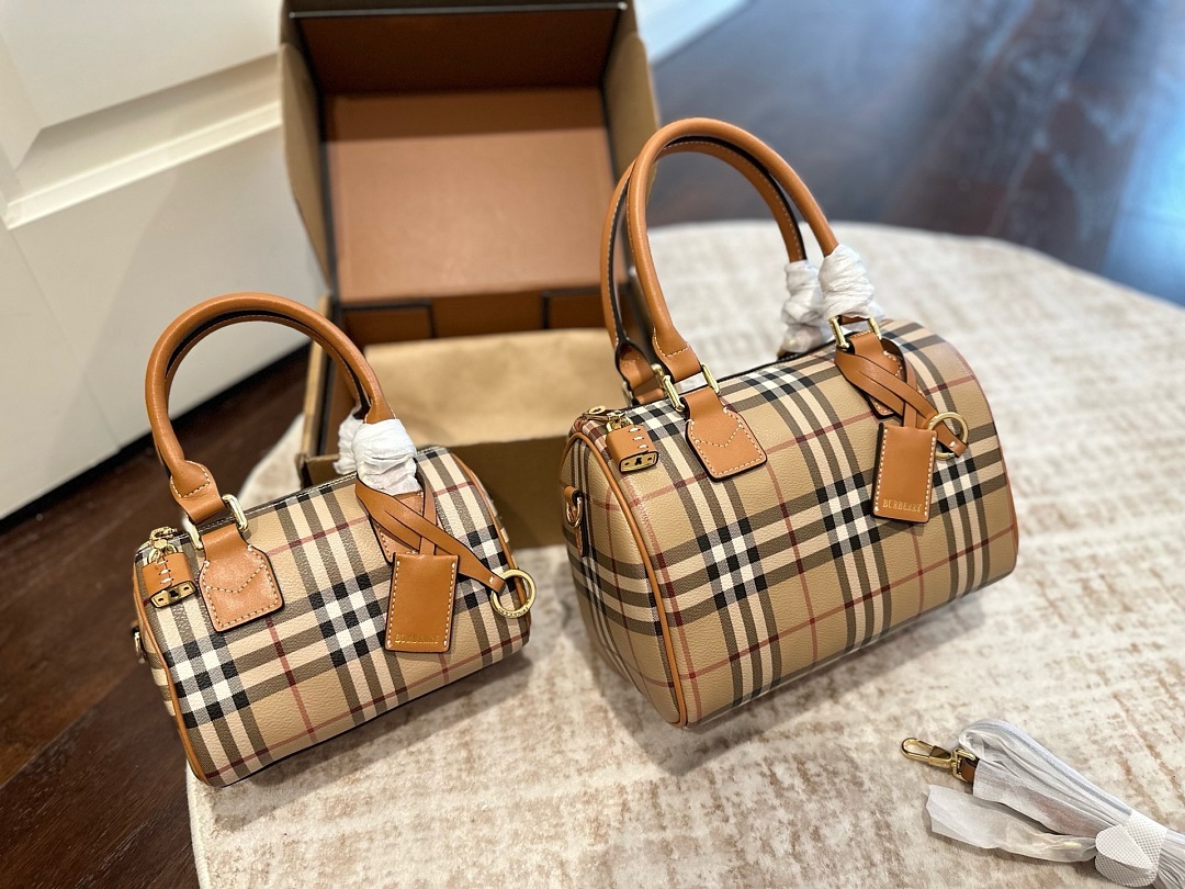 Burberry Check Bowling Bag · ZT13992 — תמונה 21