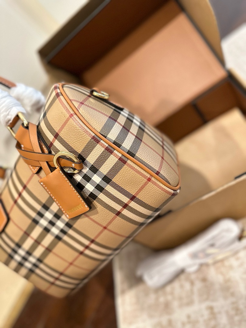 Burberry Check Bowling Bag · ZT13992 — תמונה 15