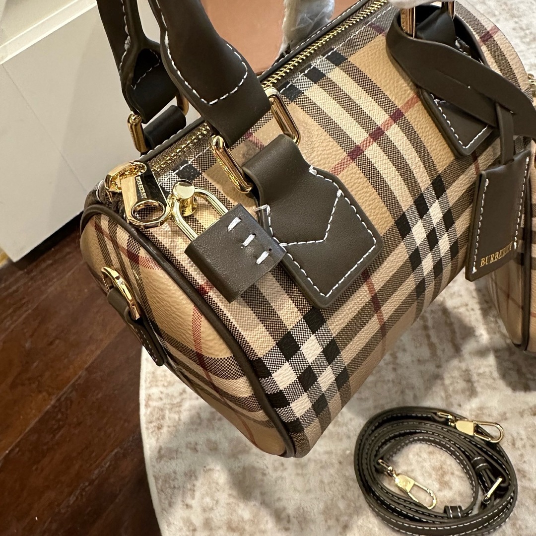 Burberry Check Bowling Bag · ZT13992 — תמונה 10