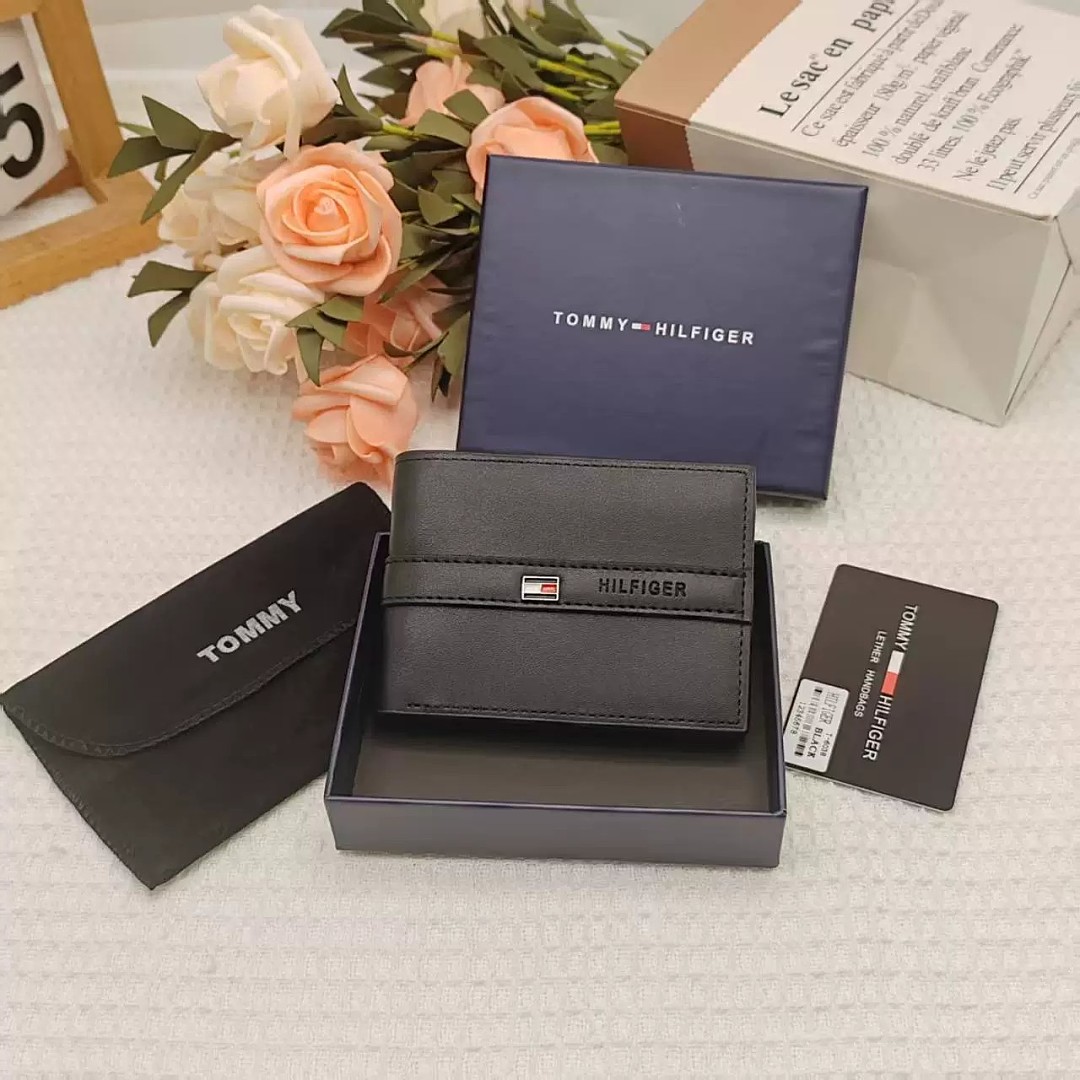 Tommy Hilfiger Bifold Leather Wallet · ZT13861 — תמונה 8