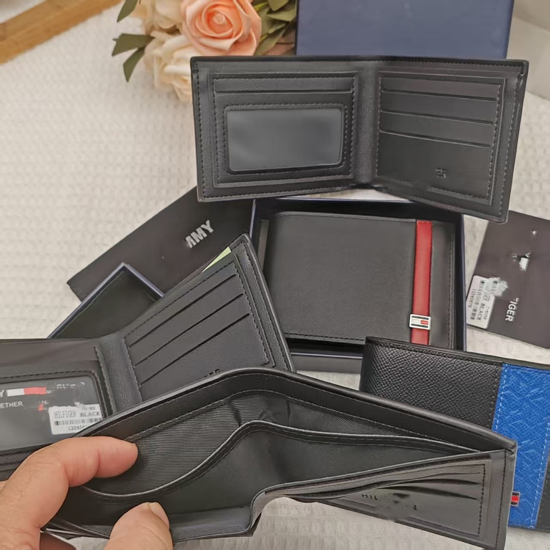 Tommy Hilfiger Bifold Leather Wallet · ZT13861 — תמונה 3