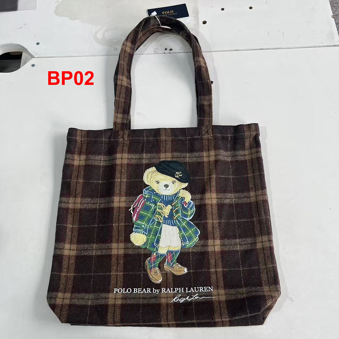 Ralph Lauren Polo Bear Tote · A3268 — תמונה 20