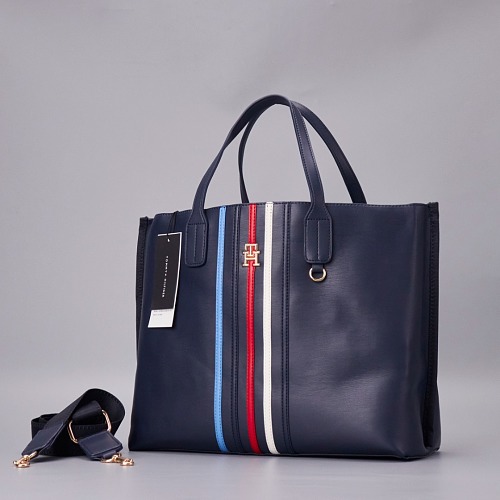 Tommy Hilfiger Signature Stripe Tote · A3340