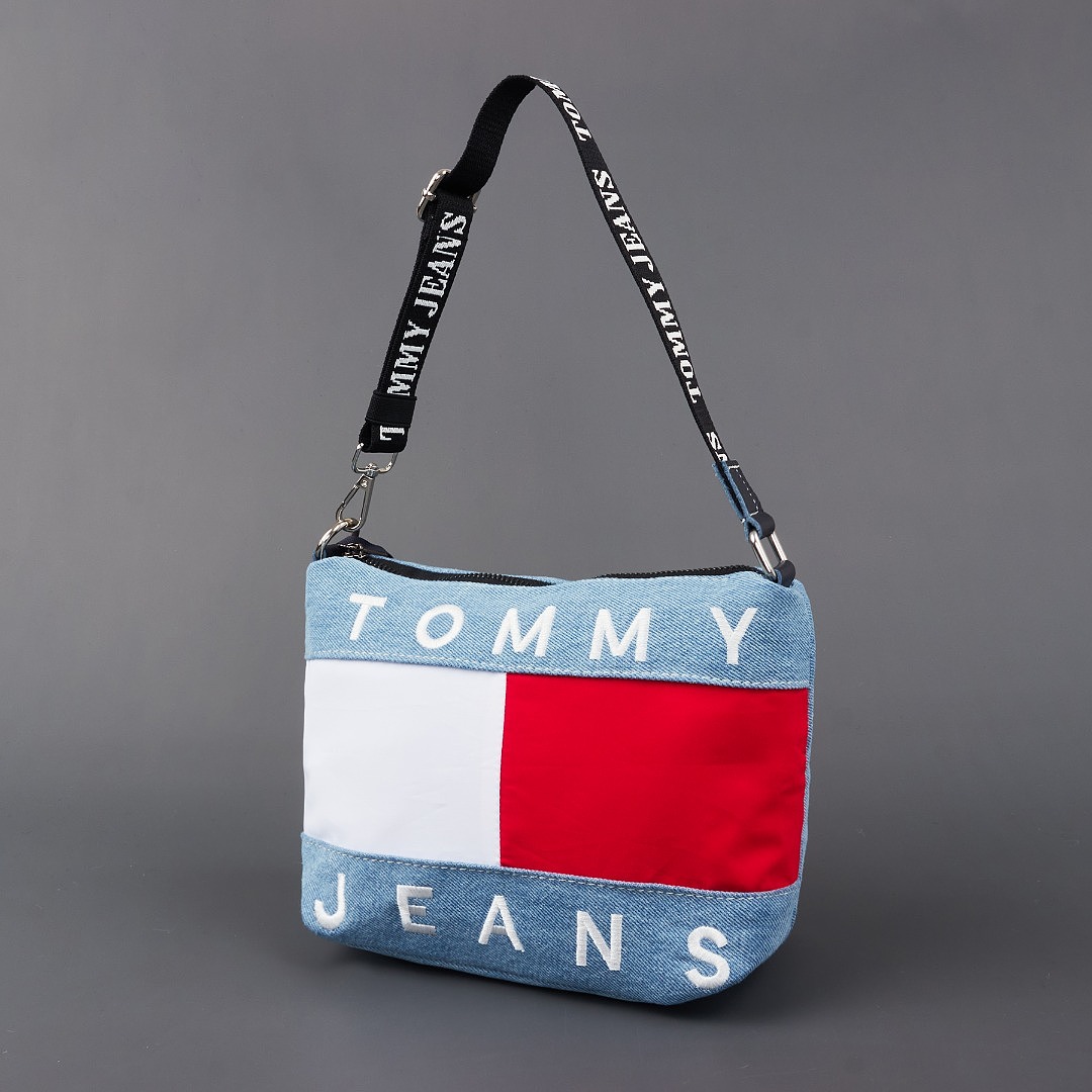 Tommy Hilfiger Tommy Jeans Denim Shoulder Bag · A3469 — תמונה 12