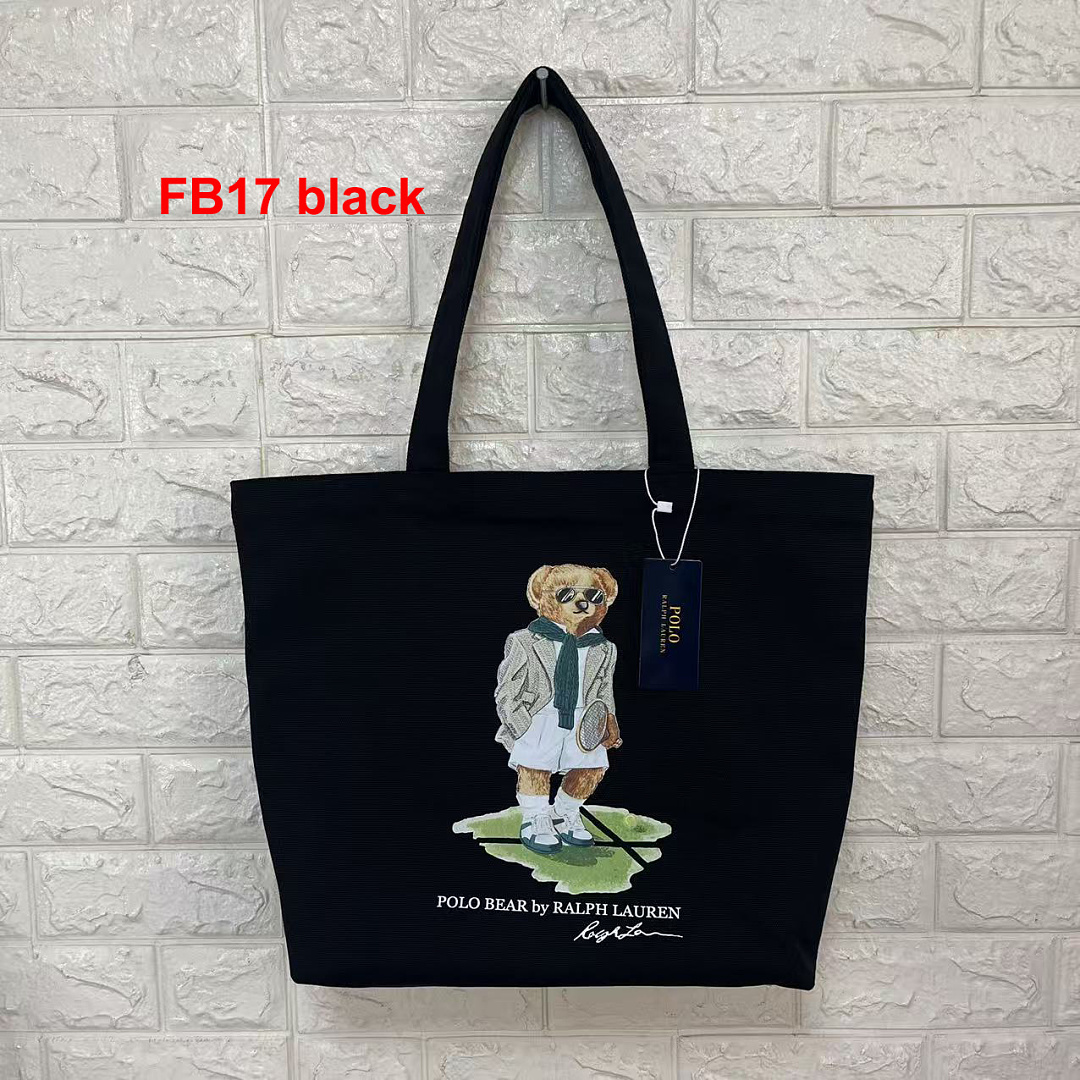 Ralph Lauren Polo Bear Canvas Tote · A3267 — תמונה 15
