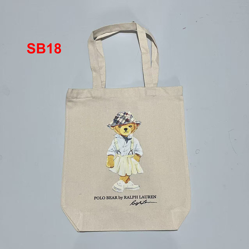 Ralph Lauren Polo Bear Tote Bag · A3279