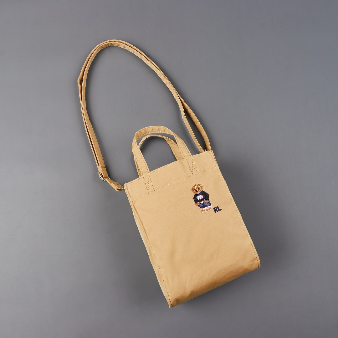 Ralph Lauren Polo Bear Canvas Tote · A3426 — תמונה 13