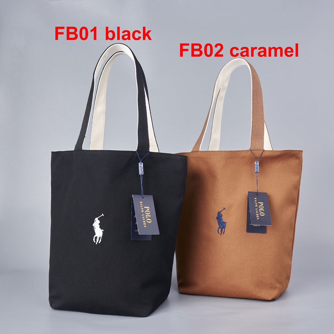 Ralph Lauren Polo Bear Twill Shopper Tote · A3463