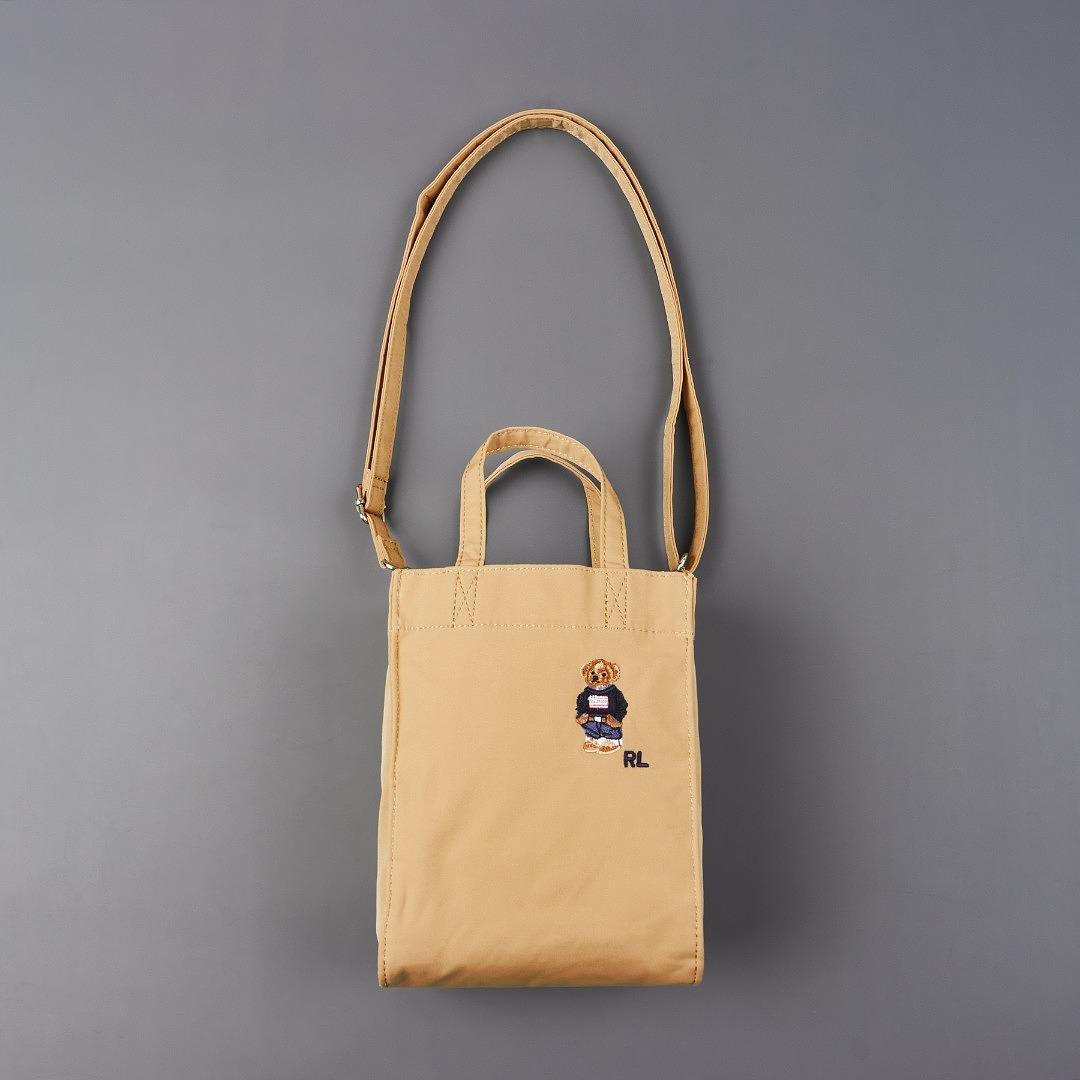 Ralph Lauren Polo Bear Canvas Tote · A3426 — תמונה 15