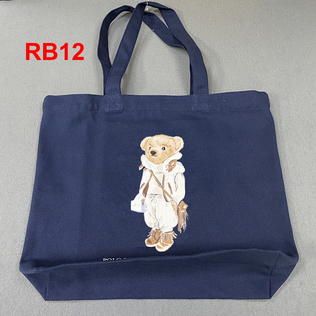 Ralph Lauren Polo Bear Canvas Tote · A2107 — תמונה 7