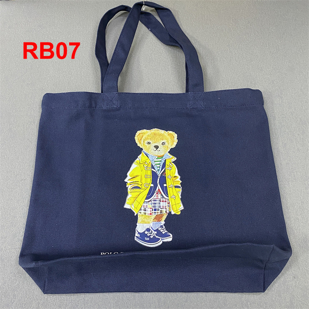 Ralph Lauren Polo Bear Canvas Tote · A2107 — תמונה 13