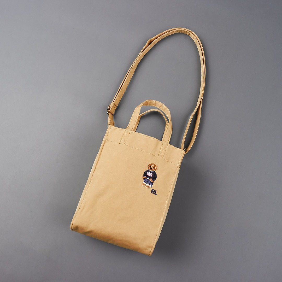 Ralph Lauren Polo Bear Canvas Tote · A3426 — תמונה 14