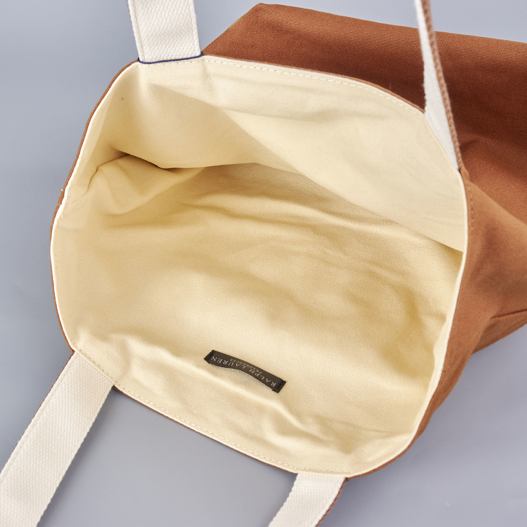 Ralph Lauren Polo Bear Twill Shopper Tote · A3463 — תמונה 8