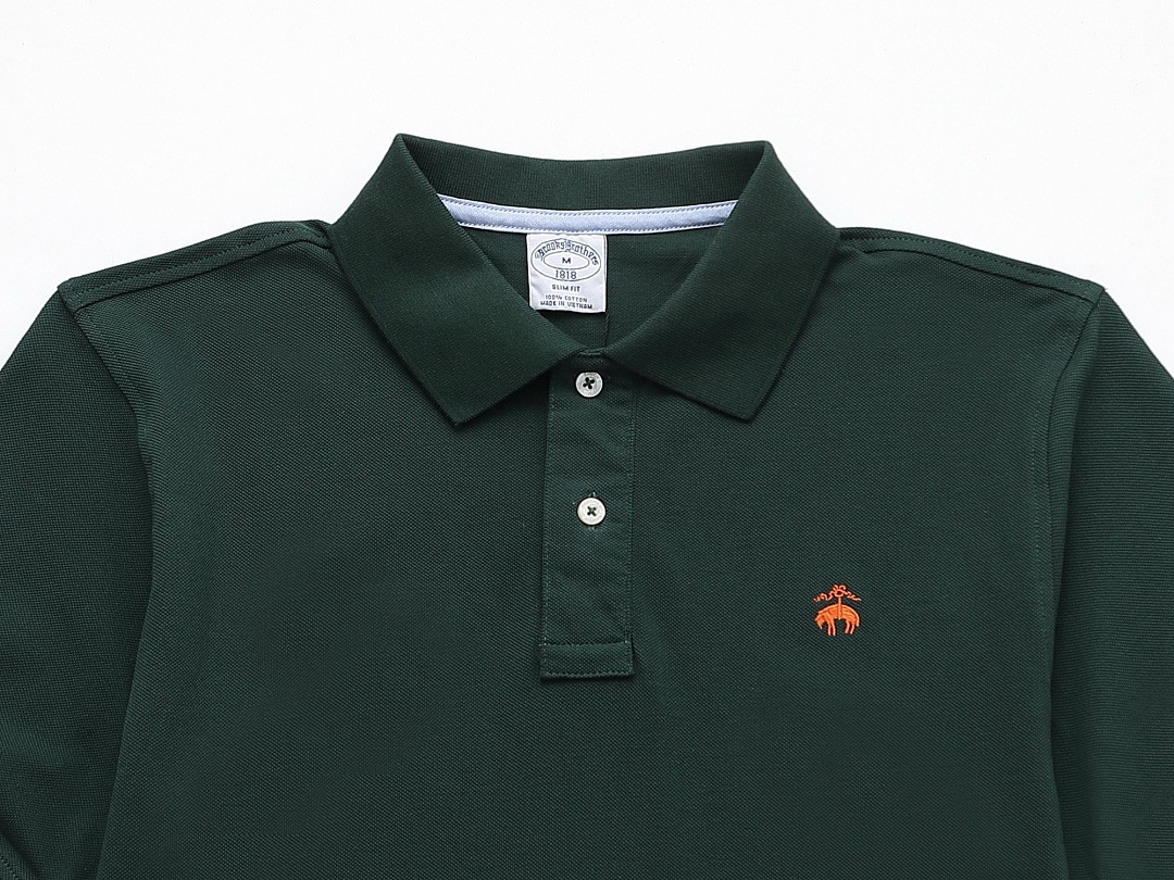 Brooks Brothers Golden Fleece Stretch Supima Polo · A3292 — תמונה 7