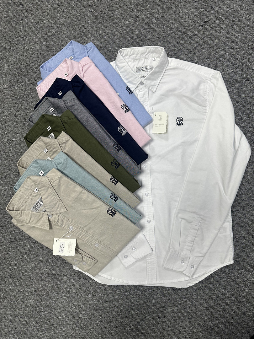 Brunello Cucinelli — חולצה מכופתרת · A3139