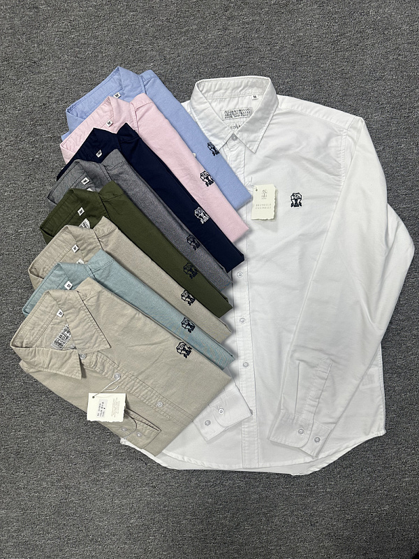 Brunello Cucinelli — חולצה מכופתרת · A3139