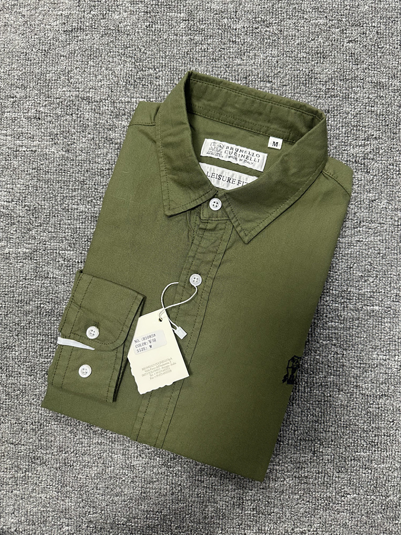 Brunello Cucinelli — חולצה מכופתרת · A3139 — תמונה 9