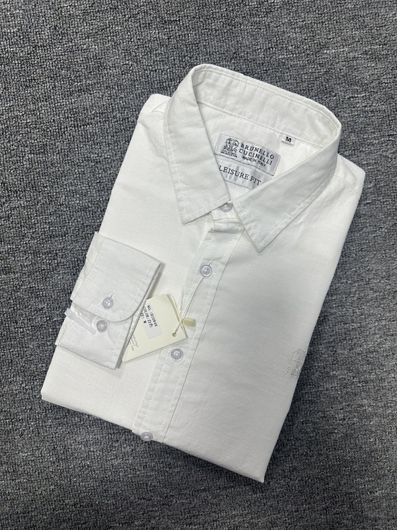 Brunello Cucinelli — חולצה מכופתרת · A2992 — תמונה 15
