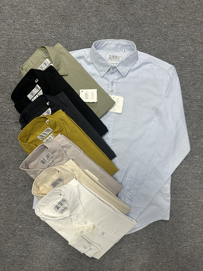 Brunello Cucinelli — חולצה מכופתרת · A2992