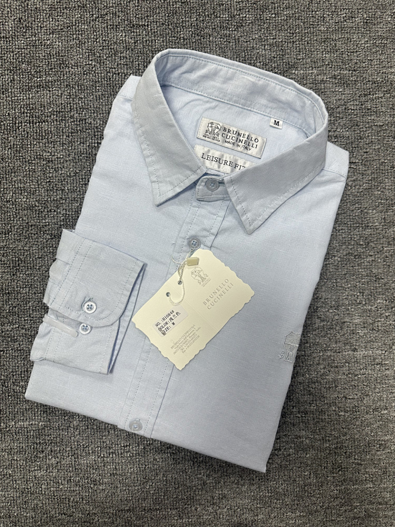 Brunello Cucinelli — חולצה מכופתרת · A2992 — תמונה 14