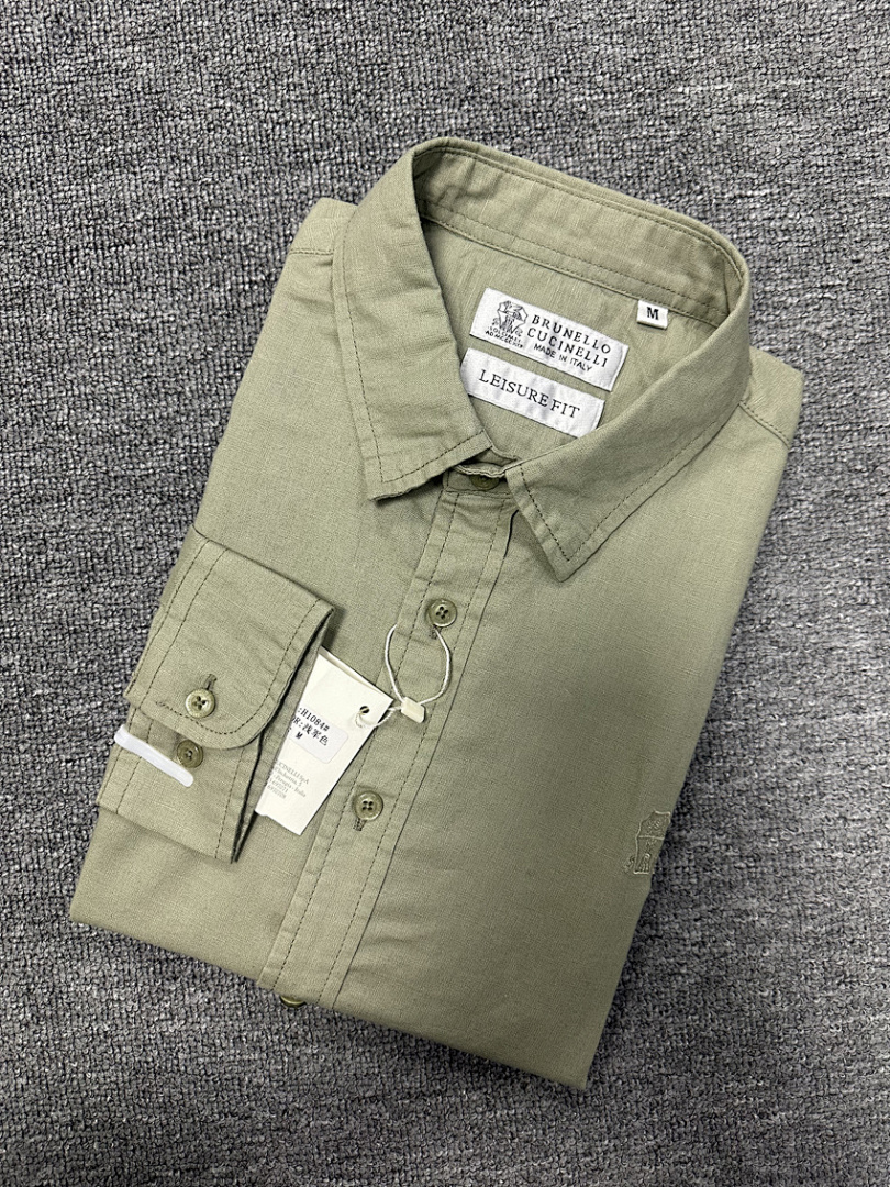 Brunello Cucinelli — חולצה מכופתרת · A2992 — תמונה 12