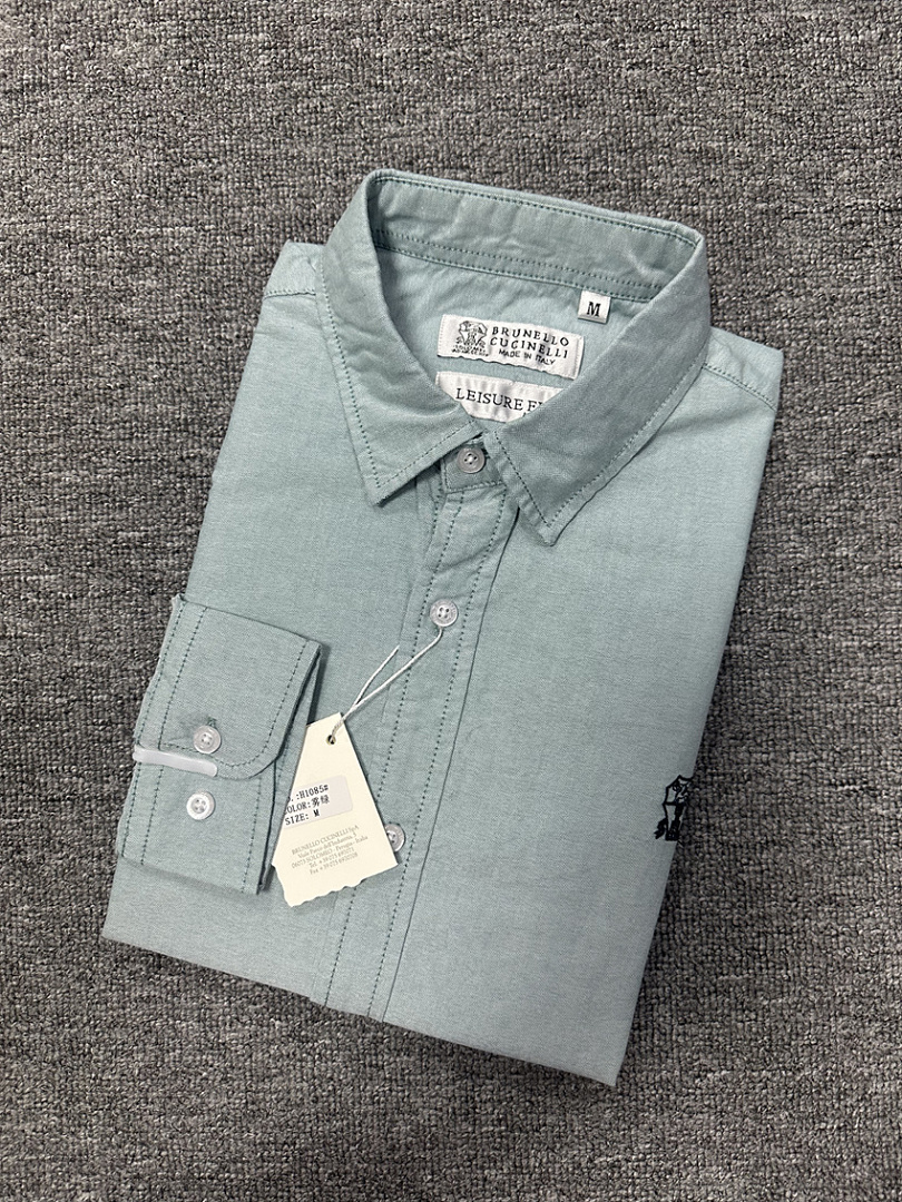 Brunello Cucinelli — חולצה מכופתרת · A3139 — תמונה 14