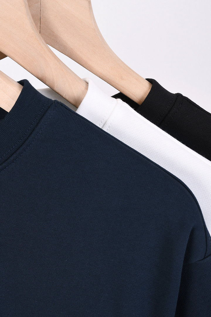 Burberry Check Cursive Logo Cotton Sweatshirt · A3348 — תמונה 20