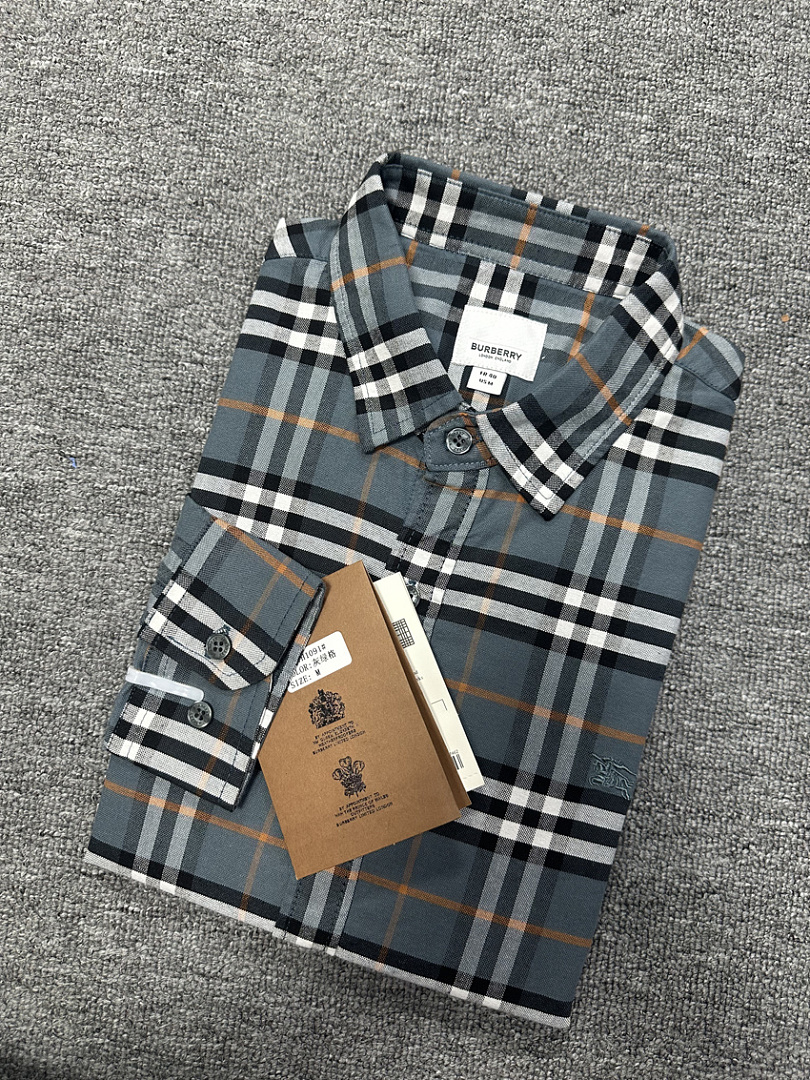 Burberry Classic Fit Check Cotton Shirt · A3040 — תמונה 7