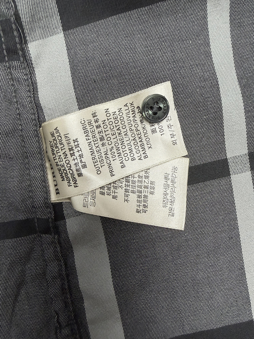 Burberry Check Cotton Shirt · A3249 — תמונה 4