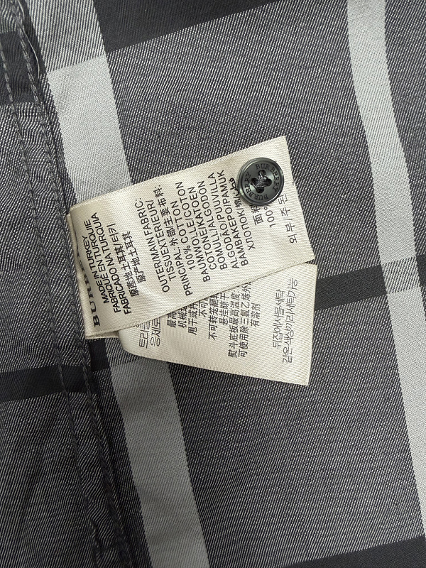 Burberry Check Cotton Shirt · A3249 — תמונה 5
