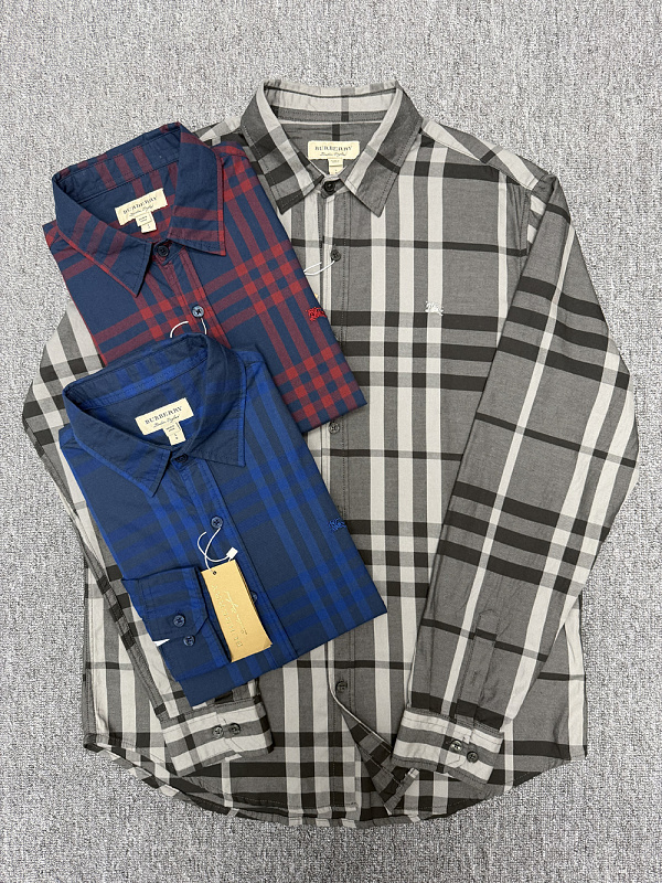 Burberry Check Cotton Shirt · A3249