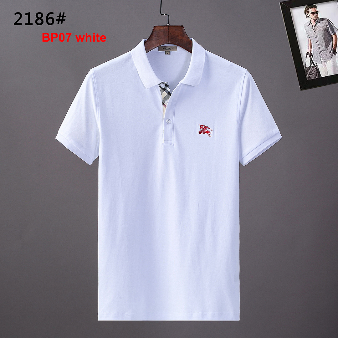 Burberry Icon Stripe Placket Cotton Piqué · A2431 — תמונה 3