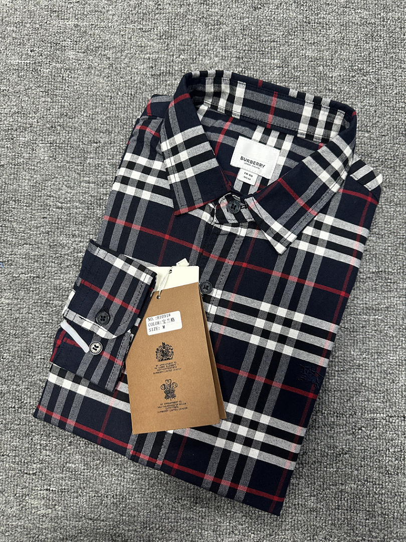 Burberry Classic Fit Check Cotton Shirt · A3040 — תמונה 6