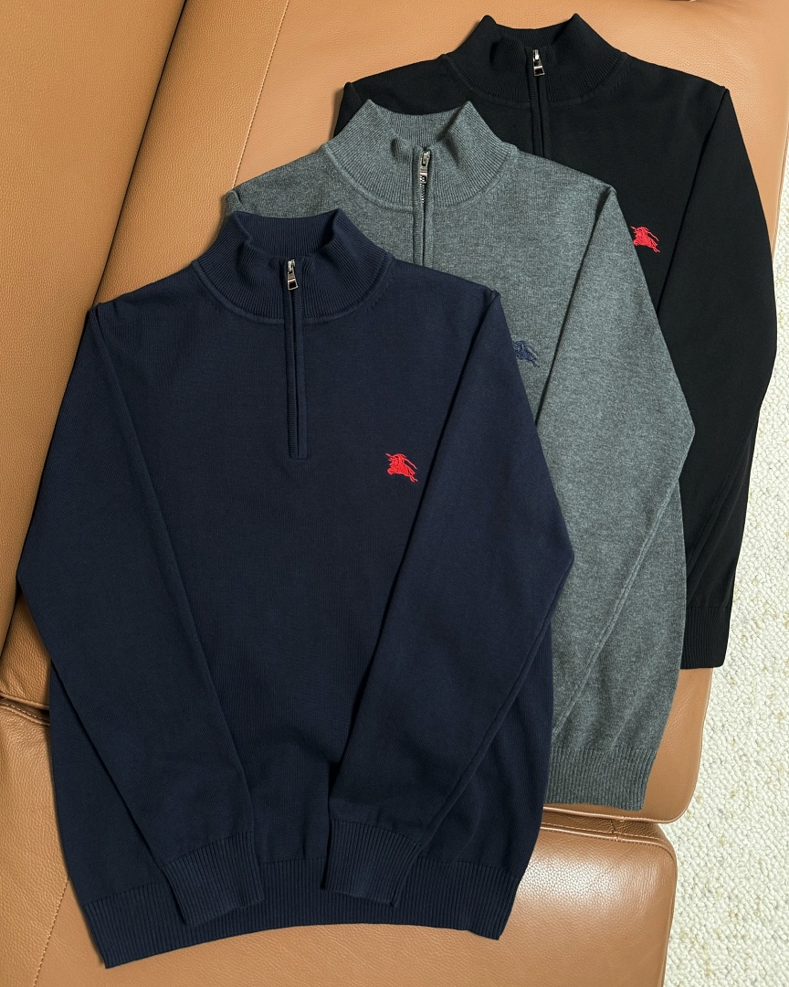 Burberry Half-zip Sweater · A3418 — תמונה 19