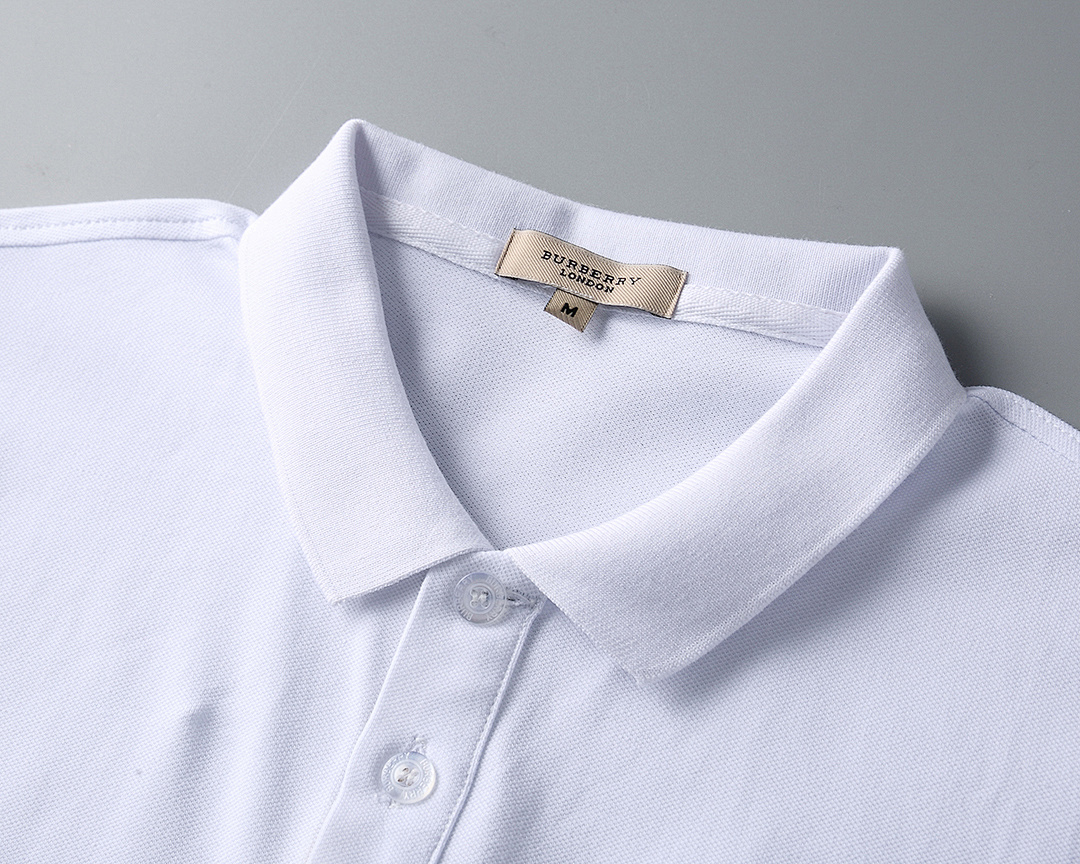 Burberry Icon Stripe Placket Cotton Piqué · A2431 — תמונה 20