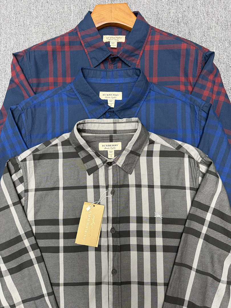 Burberry Check Cotton Shirt · A3249 — תמונה 33