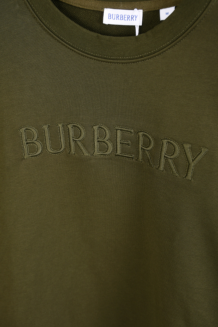 Burberry Logo Cotton Sweatshirt · A3304 — תמונה 42
