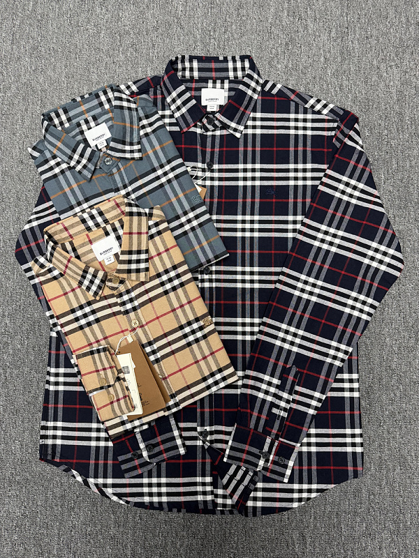 Burberry Simpson Checked Cotton Shirt · A3250