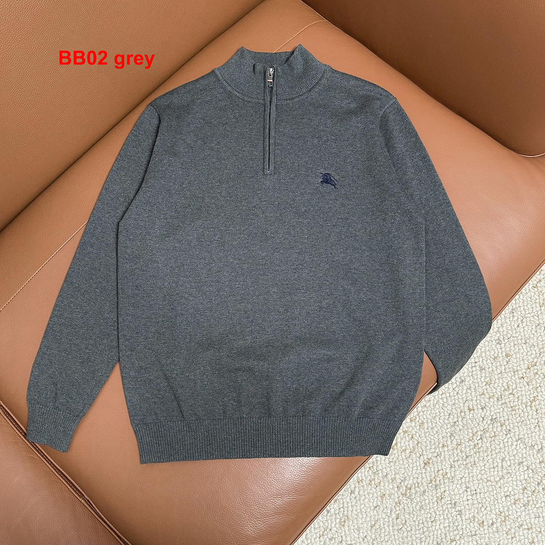 Burberry Half-zip Sweater · A3418 — תמונה 7