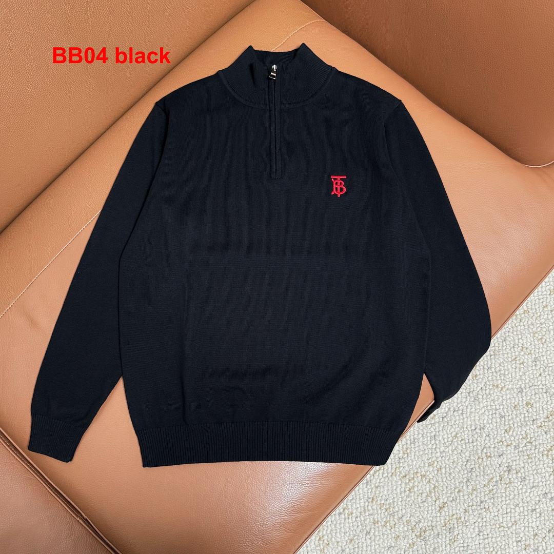 Burberry Half-zip Sweater · A3418 — תמונה 5