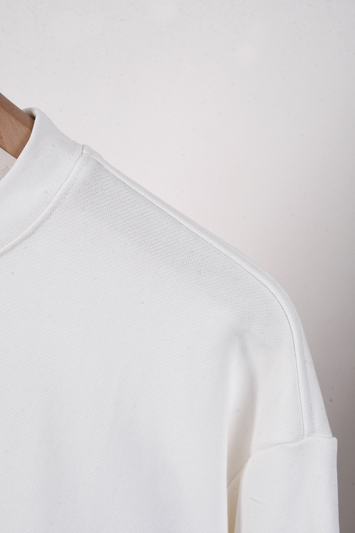 Burberry Check Cursive Logo Cotton Sweatshirt · A3348 — תמונה 13