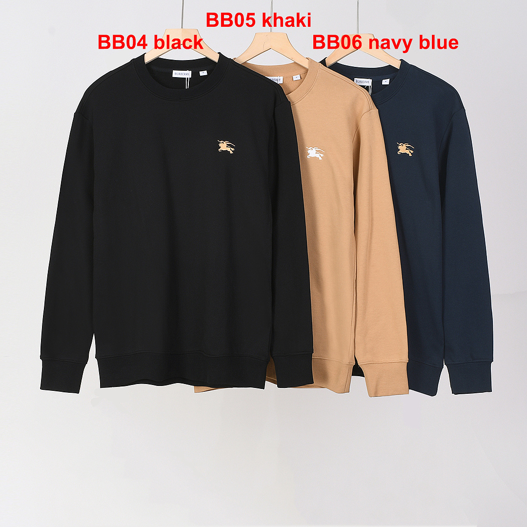 Burberry Logo Cotton Sweatshirt · A3304 — תמונה 3